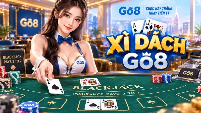 Xì Dách GO8 – Luật Chơi, Cách Tính Điểm & So Bài Chuẩn Xác